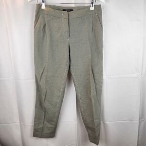WEEKEND MaxMara cotton houndstooth pants size 6 in EUC